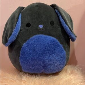 Squishmallows Devlin Gray & Blue Bunny, NWT, 12” Perfect for Easter and Spring